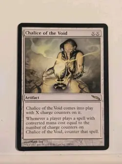 Chalice of the void Mirrodin MTG Lightly Played Free shipping - Image 1