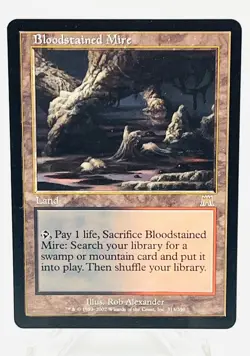 Bloodstained Mire Onslaught MTG Magic the Gathering- Lightly Played - Image 1