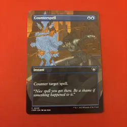 Counterspell (Borderless) Commander Masters Regular MTG - Image 1
