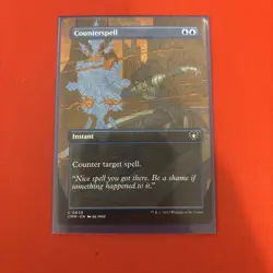 Counterspell (Borderless) Commander Masters Regular MTG - Image 3