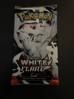 Very Heavy! 22.70g Pokemon TCG SV10.5 White Flare Booster Pack Sealed! - Image 2