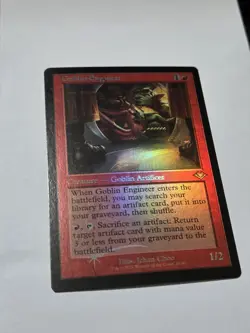 Goblin Engineer - Foil Etched Retro Frame MH1 Retro NM MTG - Image 1