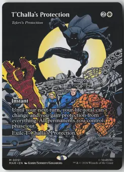 Teferi's Protection (51) - Normal - Marvel Universe (MAR) - NM - Image 1