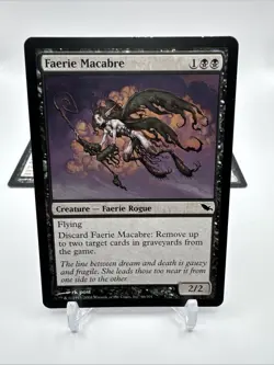 Faerie Macabre x1 - MTG: Shadowmoor (SHM) - LP - See Photos - Fast Shipping - Image 5