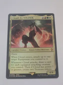 Cloud, Ex-SOLDIER Commander: Final Fantasy Foil - Image 1