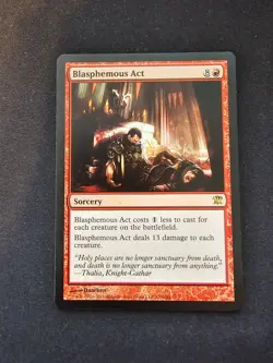Blasphemous Act 130/264 - Innistrad - Magic: The Gathering - (MP) - Image 1