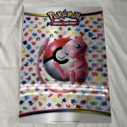 151 Mew Lenticular Promo Card Official Pokemon Banner LGS Shop - Image 1