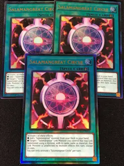 Yugioh Salamangreat Circle RA03-EN066 1st Ultimate x3(NM) - Image 1