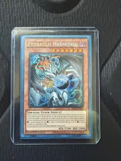 Yugioh Fydraulis Harmonia Secret Rare BLZD-EN024 Near Mint x1 (UNUSED) - Image 1