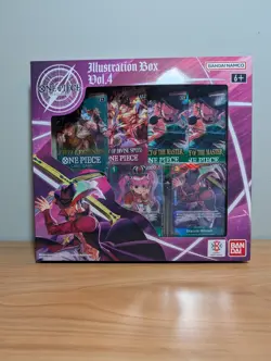 One Piece Illustration Box Vol. 4 Brand NEW Factory Sealed Bandai Perona Mihawk - Image 1