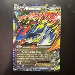 LP - Pokemon Card Game TCG M Salamence EX 257/XY-P Promo Holo - Image 1
