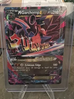 Pokemon M Garchomp EX Black Star Promos Holo XY168 MP - Image 1