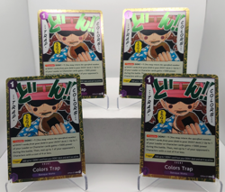 Colors Trap Playset OP04-074 x4 - Kingdoms of Intrigue - One Piece TCG English - Image 1
