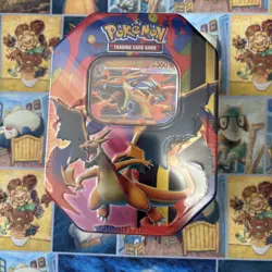Pokemon Tcg Mega Evolution Ascended Heroes Mega Charizard Y EX Tin New Sealed - Image 1