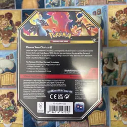 Pokemon Tcg Mega Evolution Ascended Heroes Mega Charizard Y EX Tin New Sealed - Image 2