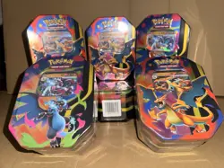 Pokemon TCG Mega Charizard ex Tin Y Ascended Heroes ✅BRAND NEW SEALED✅ - Image 2