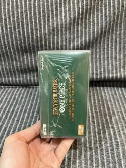 One Piece Card Game Legacy of the Master OP-12 Booster Box - New w/ Protector - Image 3