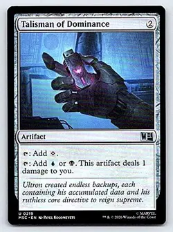 Talisman of Dominance Talisman of Dominance Uncommon Regular - Image 1