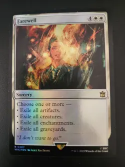 Farewell ✨FOIL✨- (WHO) Doctor Who - MTG NM - Image 1