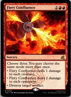 Fiery Confluence 165 Avatar: The Last Airbender Magic: The Gathering NM - Image 1