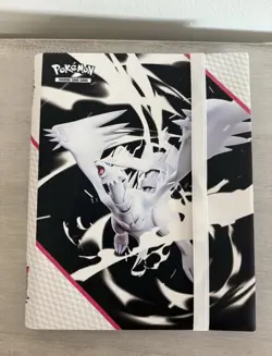 POKEMON OFFICIAL WHITE FLARE BINDER Collection *BINDER ONLY* - Image 1