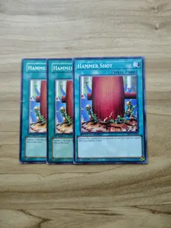 Yu-Gi-Oh! - Hammer Shot - 3X - Full Playset - Image 1