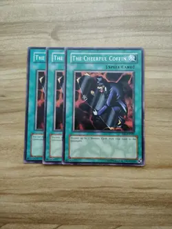 Yu-Gi-Oh! - The Cheerful Coffin 3X - Full Playset - Image 1