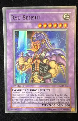 Super Rare 1st Edition | Ryu Senshi | Legacy of Darkness | LOD-019 - Image 1