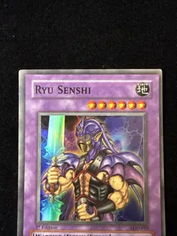 Super Rare 1st Edition | Ryu Senshi | Legacy of Darkness | LOD-019 - Image 2