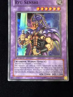 Super Rare 1st Edition | Ryu Senshi | Legacy of Darkness | LOD-019 - Image 3