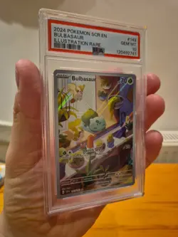 Bulbasaur 143/142 PSA 10 | Pokemon TCG Scarlet & Violet Stellar Crown - Image 2