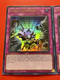 3x Evenly Matched | RA01-EN074 | NM | Ultra Rare | 1st Edition | YuGiOh! - Image 3
