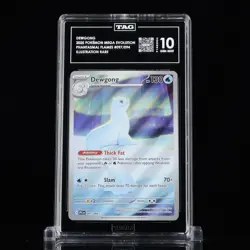 2025 Pokemon Phantasmal Flames 097/094 Dewgong Illustration Rare TAG 10🔥 - Image 1