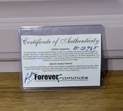 2024 Panini Donruss Bo Nix On Card Auto With Certificate Of Authenticity - Image 2
