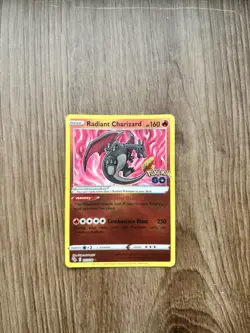 Pokemon Radiant Charizard Holo Card 011/078 SWSH: Pokemon Go - Image 1