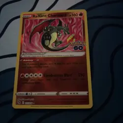 Pokemon Go Holo Radiant Charizard #011/078 NM Condition - Image 1