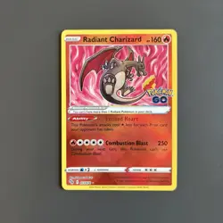 Radiant Charizard 011/078 Pokemon GO Holo Rare Pokemon Card - Image 4