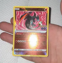 The Pokemon Company Radiant Charizard 011/078 Pokemon GO Radiant Rare Holo 160HP - Image 1