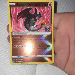 The Pokemon Company Radiant Charizard 011/078 Pokemon GO Radiant Rare Holo 160HP - Image 3