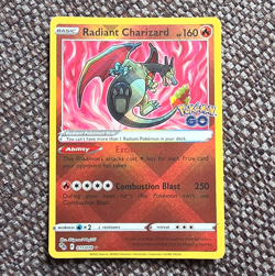 The Pokemon Company Radiant Charizard 011/078 Pokemon GO Radiant Rare Holo - Image 1