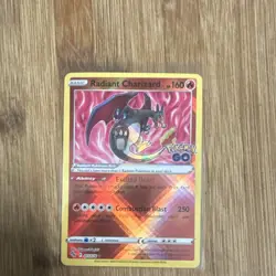 The Pokemon Company Radiant Charizard 011/078 Pokemon GO Holo 160HP - Image 2