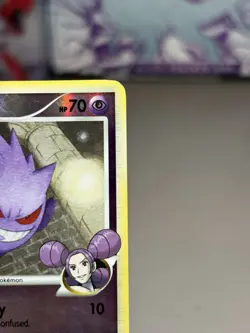 Pokemon TCG Gengar GL Rising Rivals 40/111 Reverse Holo Uncommon 2009 LP - Image 3