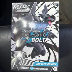 Pokemon TCG Scarlet & Violet—Black Bolt Booster Bundle Box 6 Packs English 2025 - Image 1