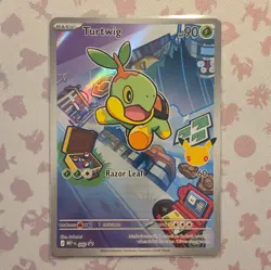 Turtwig - 040 Holo 040 ME: Mega Evolution Promo Pokemon Near Mint - Image 1