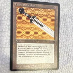 Wizards of the Coast Magic: The Gathering Sword of the Ages Legends Rare 1994 - Image 2