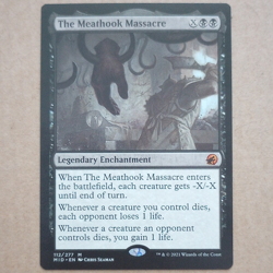 The Meathook Massacre MID Mythic Legendary Enchant 112/277 - Midnight Hunt - Image 1