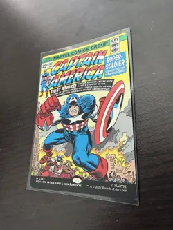 Captain America, Super-Super Soldier (Borderless) NM 387 MTG - Image 4