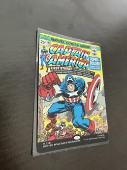 Captain America, Super-Super Soldier (Borderless) NM 387 MTG - Image 5