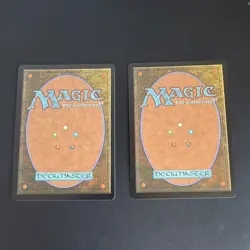 MTG Chocobo Track Foil Final Fantasy Full Art Island 0479 Basic Land x2 - Image 2