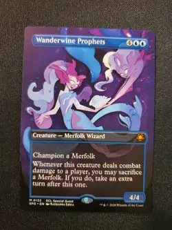 Wanderwine Prophets (Borderless) NM MTG Magic The Gathering See Pics * - Image 1